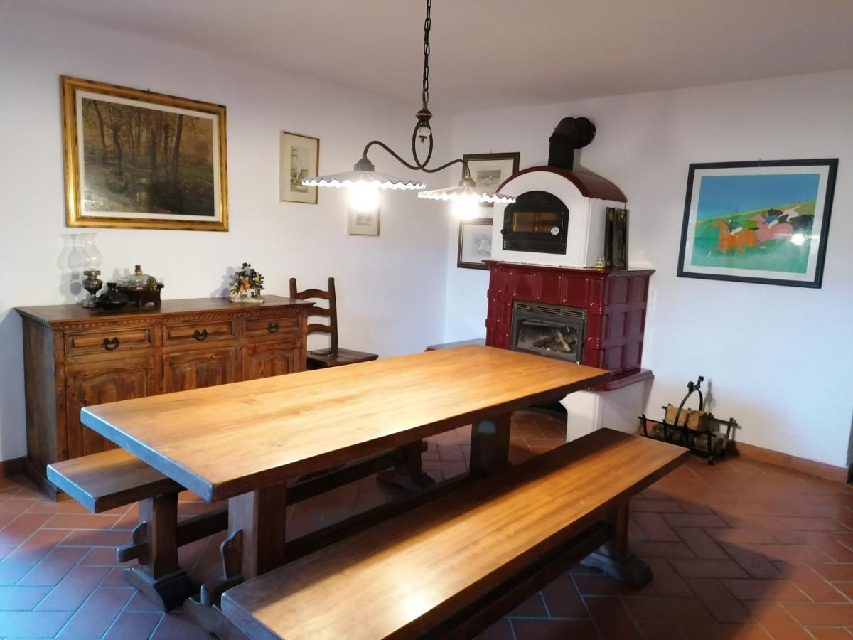 Podere La Zinzinina - Villa Intera モンテカティーニ・ヴァル・ディ・チェーチナ エクステリア 写真