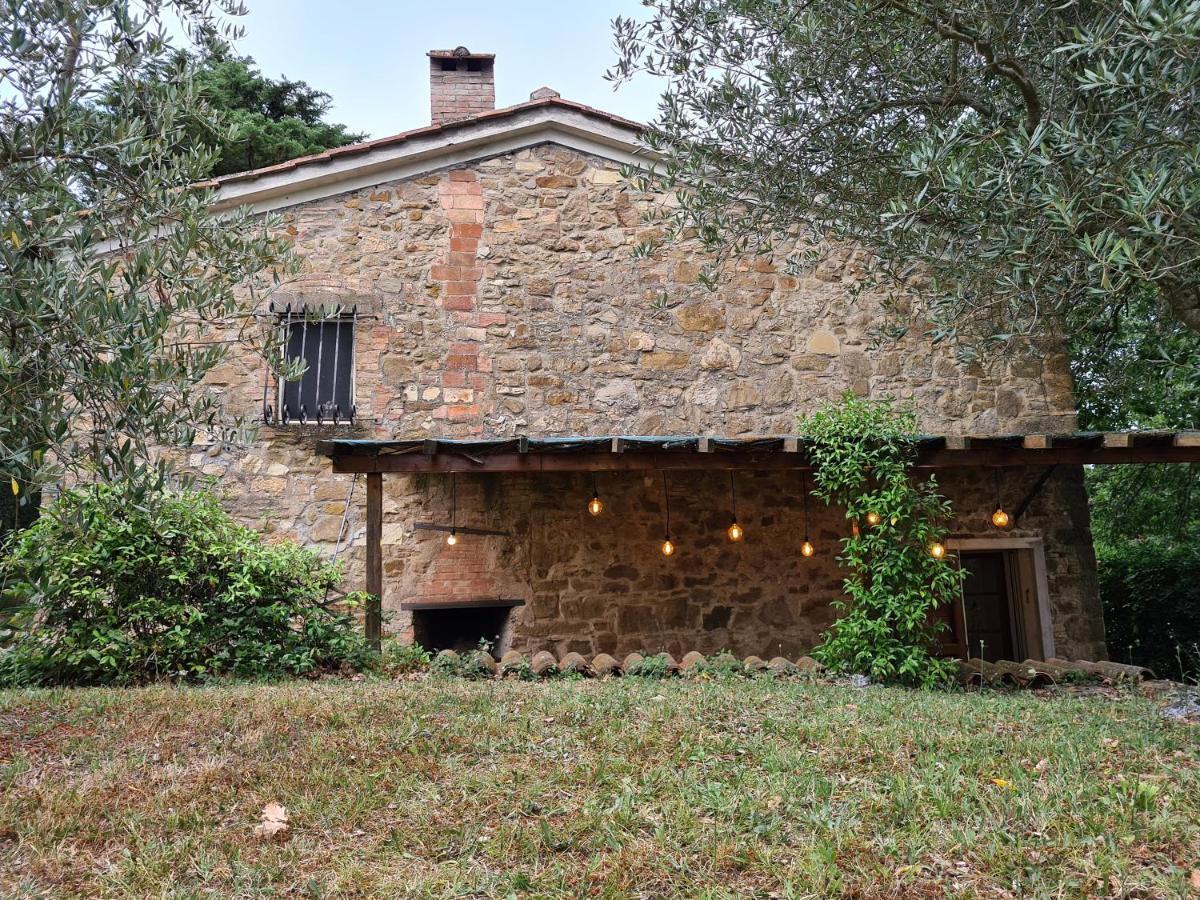 Podere La Zinzinina - Villa Intera モンテカティーニ・ヴァル・ディ・チェーチナ エクステリア 写真